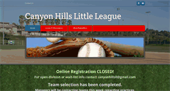 Desktop Screenshot of canyonhillsll.com